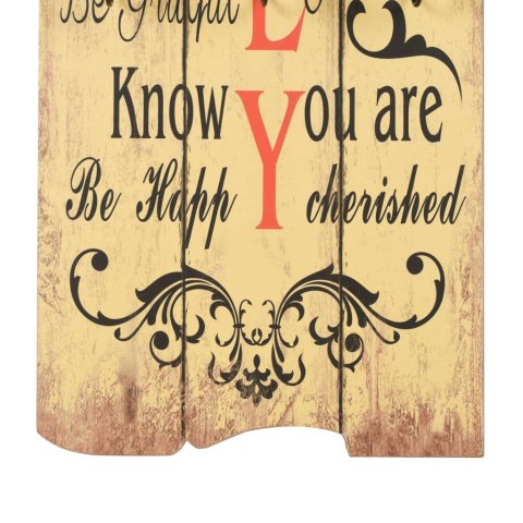 WIESZAK ŚCIENNY NA ODZIEŻ WIERZCHNIĄ 120X40CM FAMILY