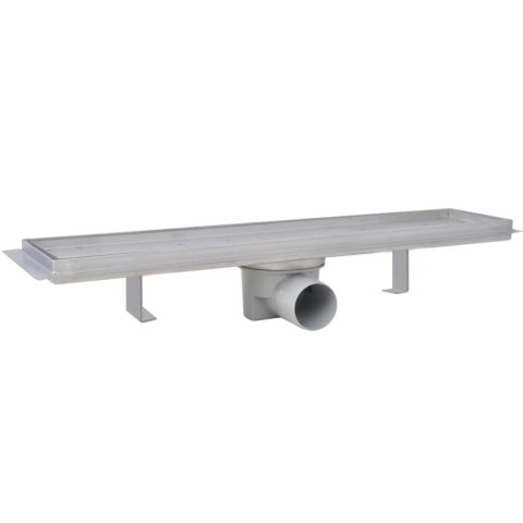ODPŁYW PRYSZNICOWY LINIOWY 2 SZT. 530X140MM STAL NIERDZEWNA