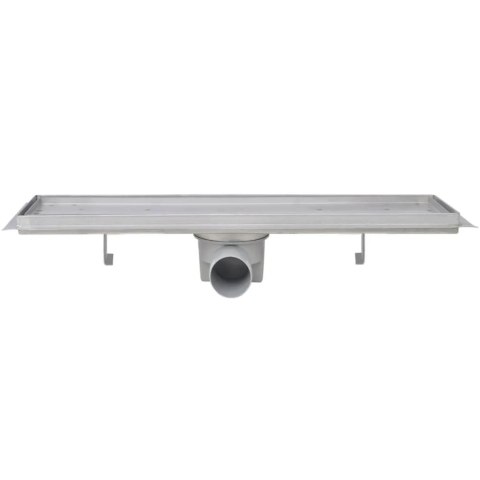 ODPŁYW PRYSZNICOWY LINIOWY 2 SZT. 530X140MM STAL NIERDZEWNA