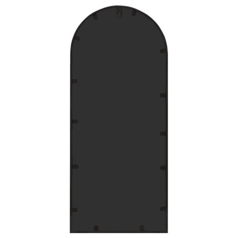 LUSTRO OGRODOWE CZARNE 100X45CM ŻELAZNA RAMA