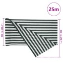 SIATKA CIENIUJĄCA ZIELONO-BIAŁA 2X25M HDPE 150G/M²