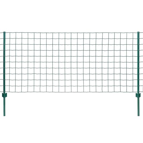 EURO OGRODZENIE STALOWE 20X 1,5M ZIELONE