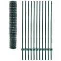 EURO OGRODZENIE STALOWE 20X 1,5M ZIELONE