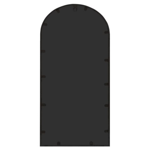 LUSTRO DO WNĘTRZ CZARNE 70X30CM ŻELAZNE