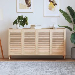 DRZWI ŻALUZJOWE DO SZAFKI 4 SZT. 69X39,4CM DREWNO SOSNOWE