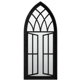 LUSTRO DO WNĘTRZ CZARNE 70X30CM ŻELAZNE