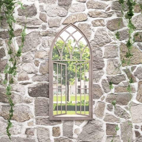 LUSTRO OGRODOWE PIASKOWE 100X45CM ŻELAZNE