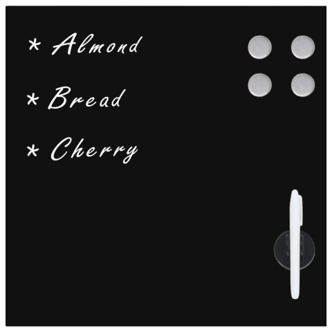 ŚCIENNA TABLICA MAGNETYCZNA SZKLANA 60X 60CM