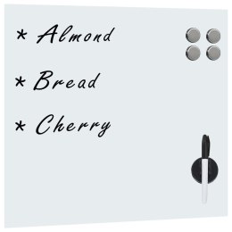 ŚCIENNA TABLICA MAGNETYCZNA SZKLANA 60X 60CM