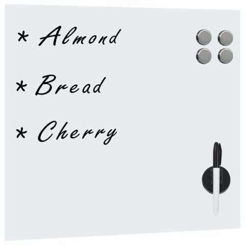 ŚCIENNA TABLICA MAGNETYCZNA SZKLANA 60X 60CM