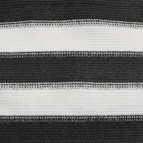 SIATKA CIENIUJĄCA ANTRACYTOWO-BIAŁA 1X10M HDPE 150G/M²