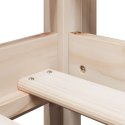 WYSOKIE ŁÓŻKO Z DACHEM 80X200CM LITE DREWNO SOSNOWE