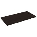 BLAT DO ŁAZIENKI CIEMNOBRĄZOWY 120X60X(2-4)CM LITE DREWNO
