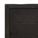BLAT DO ŁAZIENKI CIEMNOBRĄZOWY 120X60X(2-4)CM LITE DREWNO