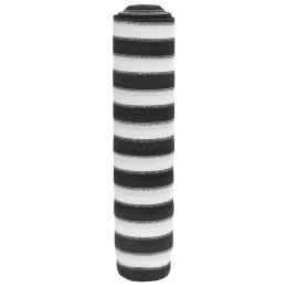 SIATKA CIENIUJĄCA ANTRACYTOWO-BIAŁA 1,8X50M HDPE 195G/M²