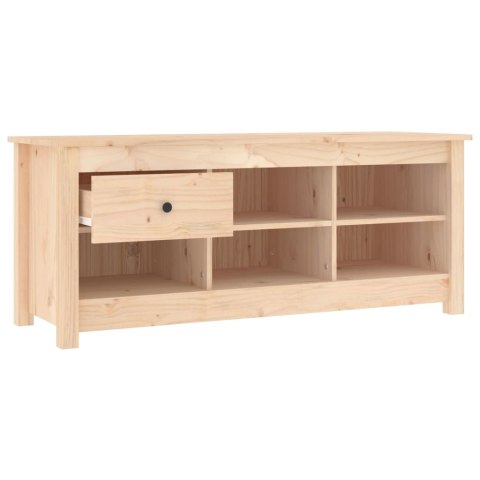 SZAFKA NA BUTY 110X38X45,5CM LITE DREWNO SOSNOWE