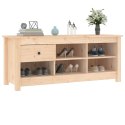 SZAFKA NA BUTY 110X38X45,5CM LITE DREWNO SOSNOWE