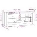 SZAFKA NA BUTY 110X38X45,5CM LITE DREWNO SOSNOWE
