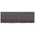 BLAT DO ŁAZIENKI CIEMNOBRĄZOWY 180X60X(2-6)CM LITE DREWNO