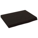 BLAT DO ŁAZIENKI CIEMNOBRĄZOWY 40X30X(2-4)CM LITE DREWNO
