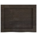 BLAT DO ŁAZIENKI CIEMNOBRĄZOWY 40X30X(2-6)CM LITE DREWNO