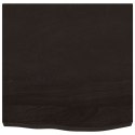 BLAT DO ŁAZIENKI CIEMNOBRĄZOWY 60X60X(2-6)CM LITE DREWNO