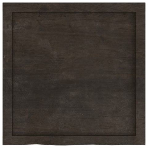 BLAT DO ŁAZIENKI CIEMNOBRĄZOWY 60X60X(2-6)CM LITE DREWNO