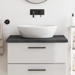 BLAT DO ŁAZIENKI CIEMNOBRĄZOWY 80X60X(2-4)CM LITE DREWNO