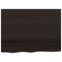 BLAT DO ŁAZIENKI CIEMNOBRĄZOWY 80X60X(2-4)CM LITE DREWNO