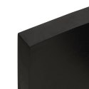 BLAT DO ŁAZIENKI CIEMNOBRĄZOWY 80X60X(2-6)CM LITE DREWNO