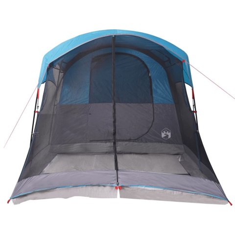 NAMIOT RODZINNY TUNELOWY 8-OS. NIEBIESKI WODOSZCZELNY