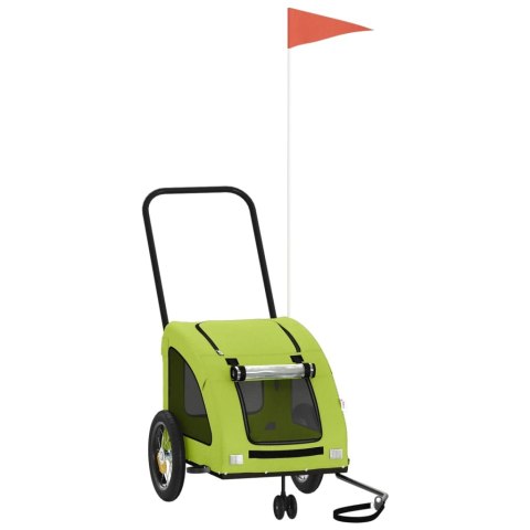 PRZYCZEPKA ROWEROWA DLA PSA 30KG ODBLASKI PLANDEKA