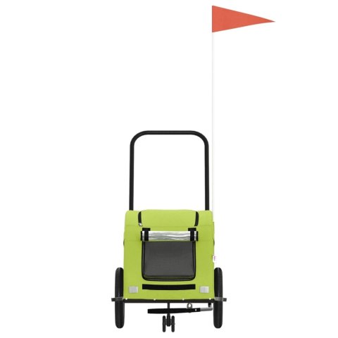 PRZYCZEPKA ROWEROWA DLA PSA 30KG ODBLASKI PLANDEKA