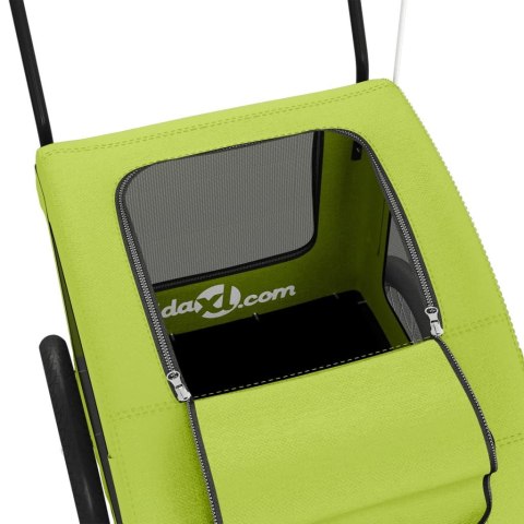 PRZYCZEPKA ROWEROWA DLA PSA 30KG ODBLASKI PLANDEKA