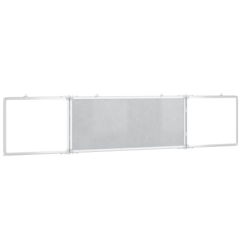 TABLICA MAGNETYCZNA SKŁADANA 200X40X1,7CM ALUMINIOWA