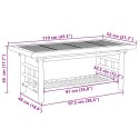 STOLIK KAWOWY 110X55X45CM BAMBUSOWY