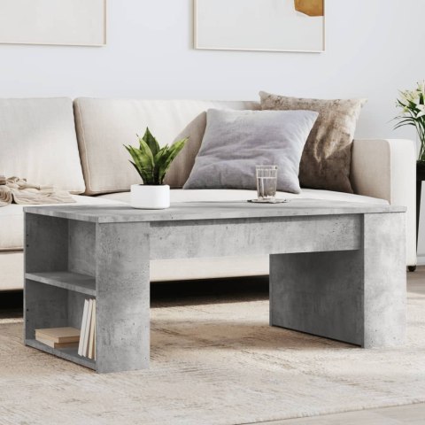 STOLIK KAWOWY SZAROŚĆ BETONU 102X55X42CM