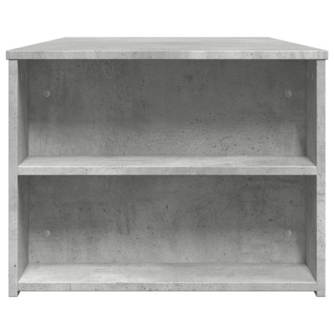 STOLIK KAWOWY SZAROŚĆ BETONU 102X55X42CM