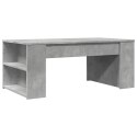 STOLIK KAWOWY SZAROŚĆ BETONU 102X55X42CM