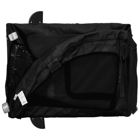 PRZYCZEPKA ROWEROWA DLA PSA 30KG ODBLASKI PLANDEKA