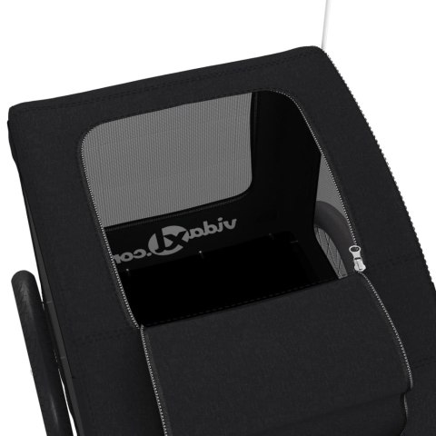 PRZYCZEPKA ROWEROWA DLA PSA 30KG ODBLASKI PLANDEKA