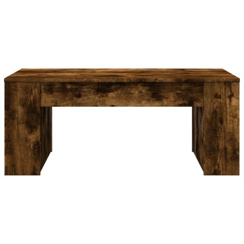 STOLIK KAWOWY PRZYDYMIONY DĄB 102X55X42CM