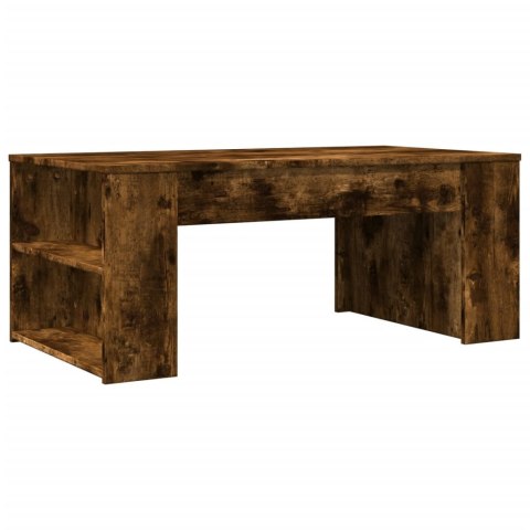 STOLIK KAWOWY PRZYDYMIONY DĄB 102X55X42CM