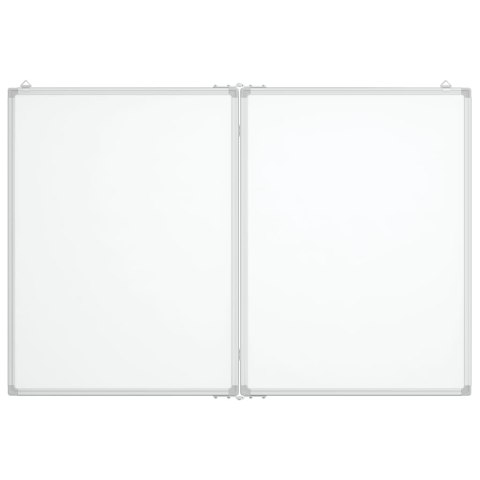 TABLICA MAGNETYCZNA SKŁADANA 120X80X1,7CM ALUMINIOWA