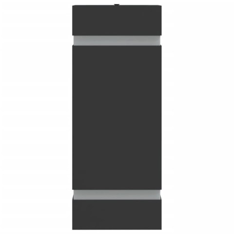 KINKIET ZEWNĘTRZNY CZARNY STAL NIERDZEWNA