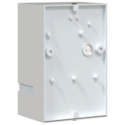 KINKIET ZEWNĘTRZNY SREBRNY STAL NIERDZEWNA