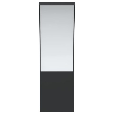 KINKIETY ZEWNĘTRZNE LED 2 SZT. CZARNE ODLEWANE ALUMINIUM