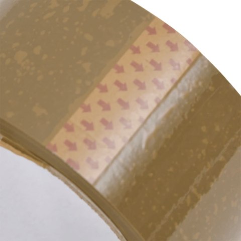 TAŚMA PAKOWA 72 ROLKI BRĄZOWA 48MMX66M