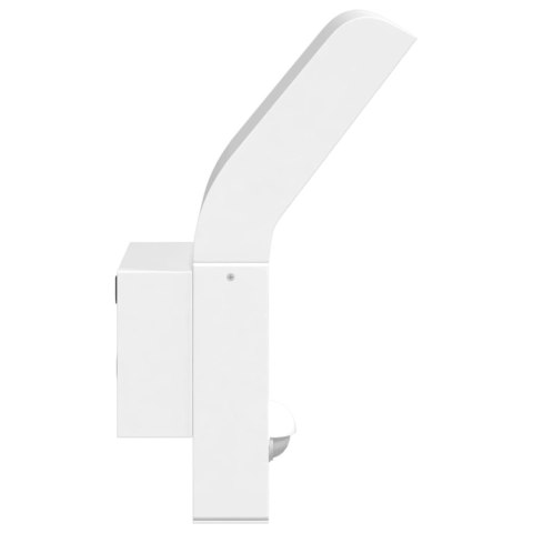 ZEWNĘTRZNE KINKIETY LED Z CZUJNIKAMI 2 SZT. BIAŁE ALUMINIUM