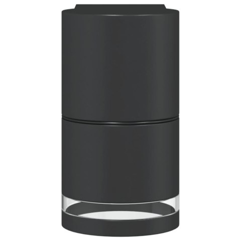 KINKIETY ZEWNĘTRZNE 2 SZT. CZARNE ODLEWANE ALUMINIUM